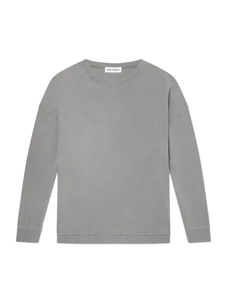 Our Legacy Slack Cotton-Blend Jersey Sweatshirt - Men