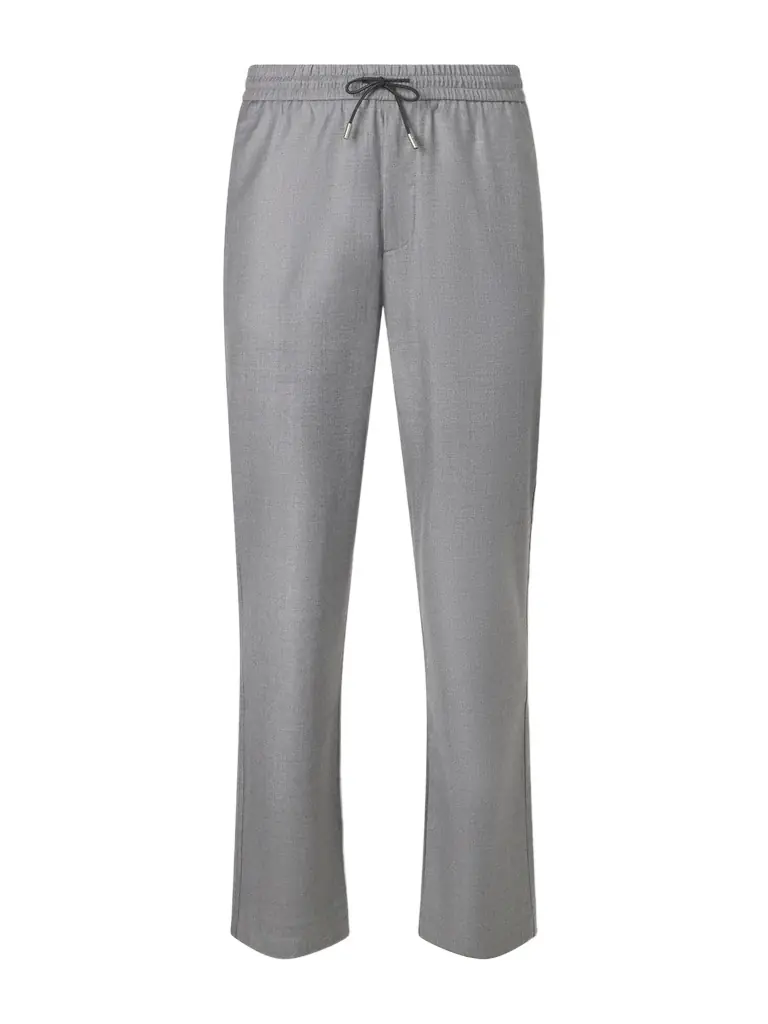 Sease Summer Mindset Straight-Leg Virgin Wool Drawstring Trousers - Men