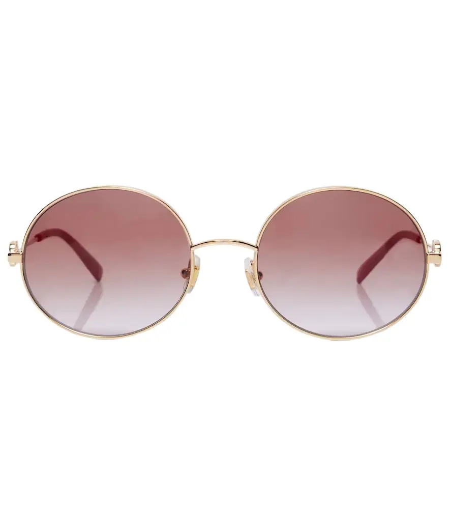 Valentino VLogo round sunglasses