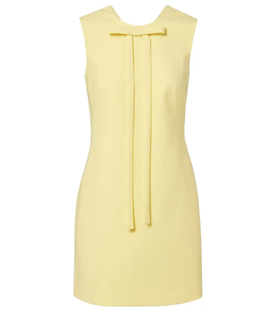 Emilia Wickstead Sorra bow-detail minidress