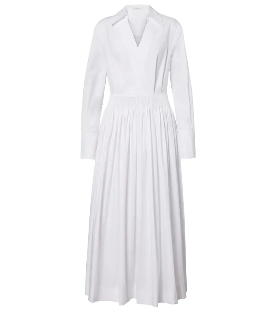 Joseph Kathe cotton poplin midi dress
