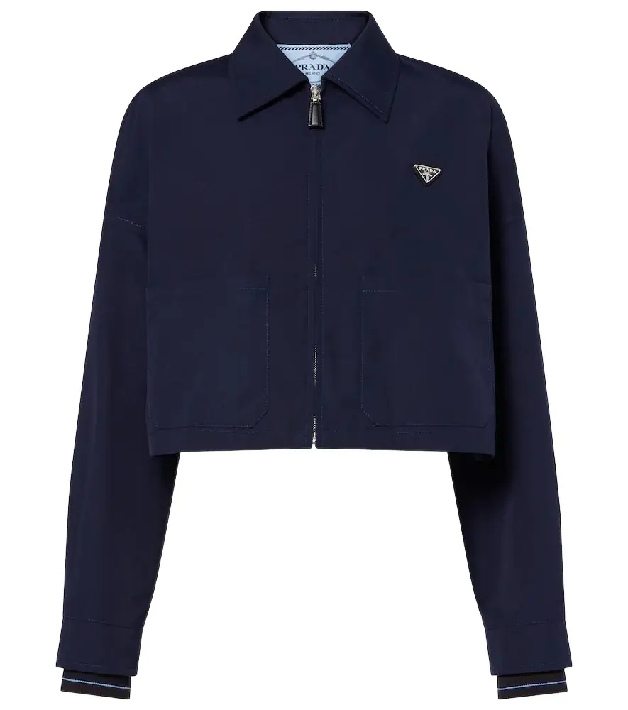 Prada Poplin blouson jacket