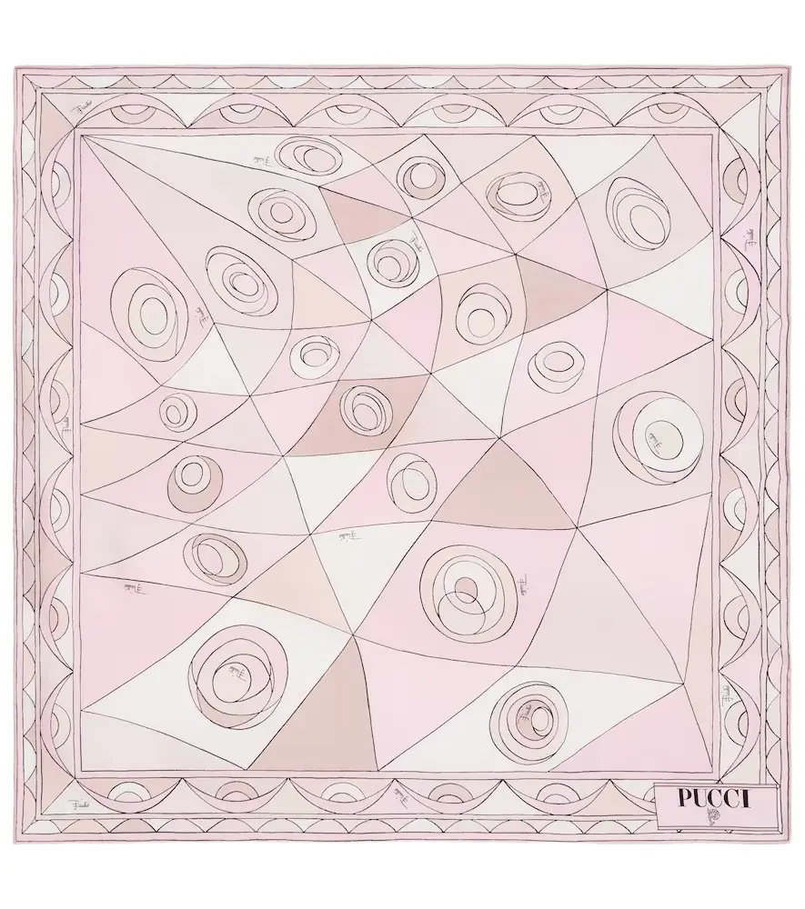 Pucci Occhi silk twill scarf