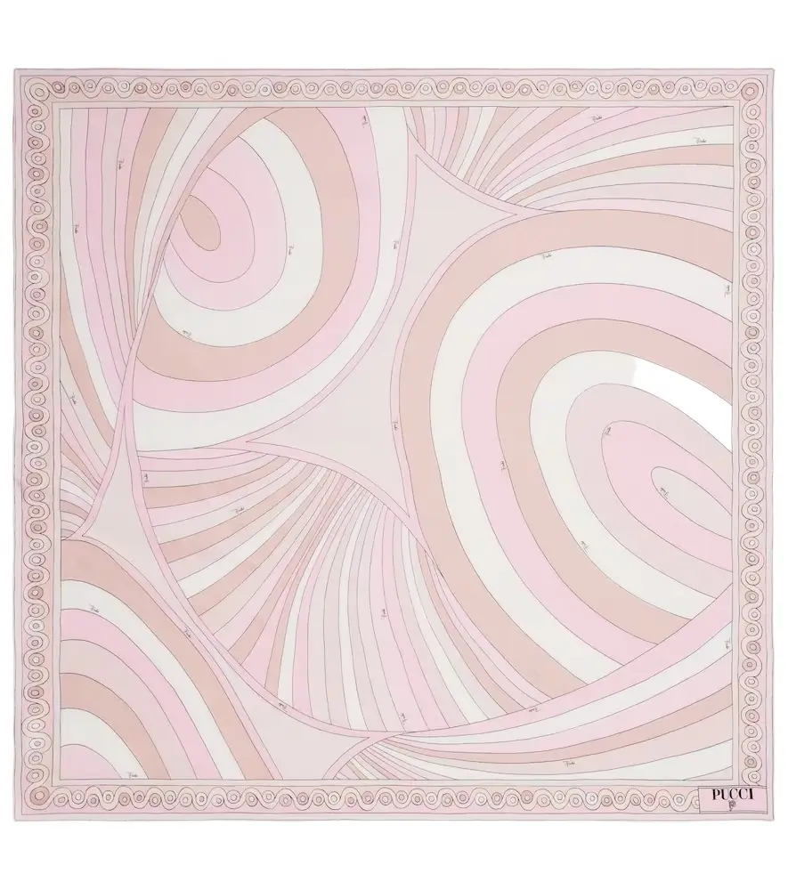 Pucci Iride silk twill scarf