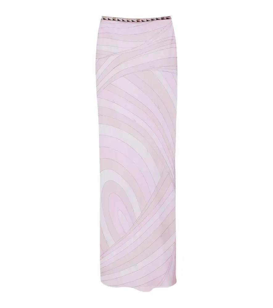 Pucci Iride tulle maxi skirt