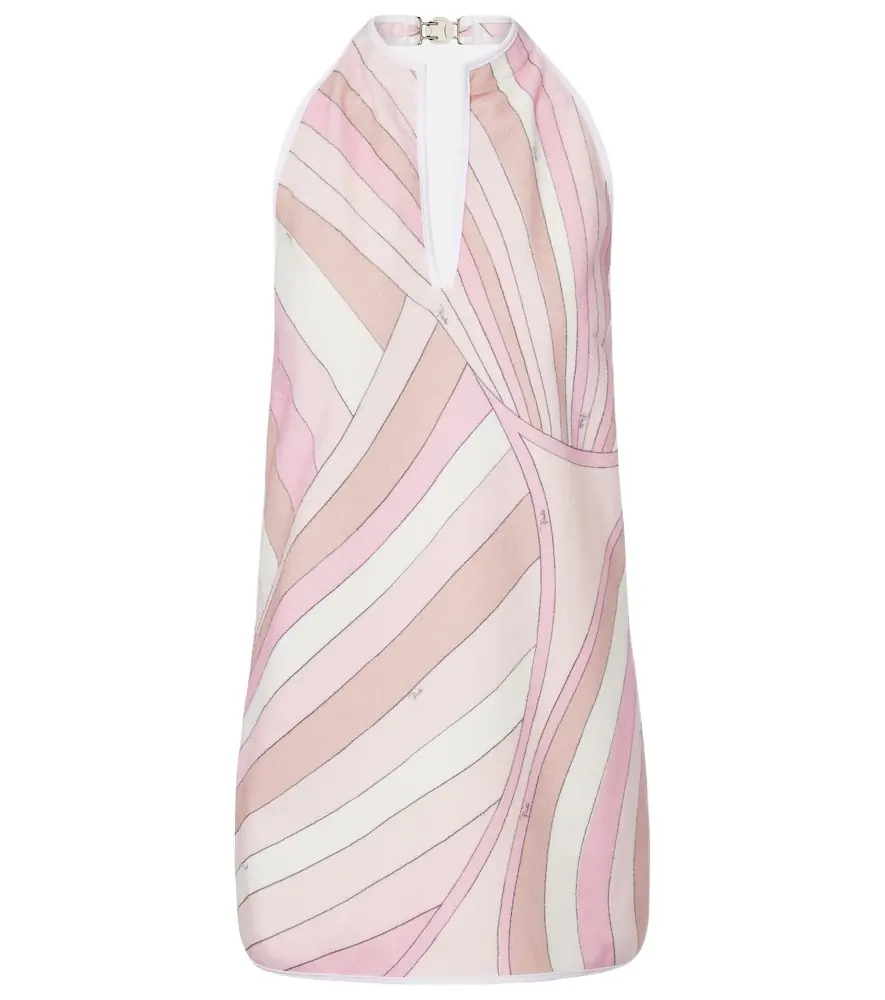 Pucci Occhi cotton-blend minidress