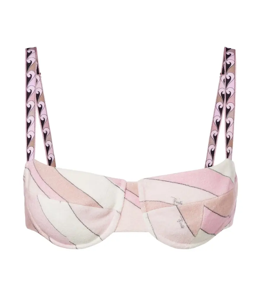 Pucci Iride bikini top