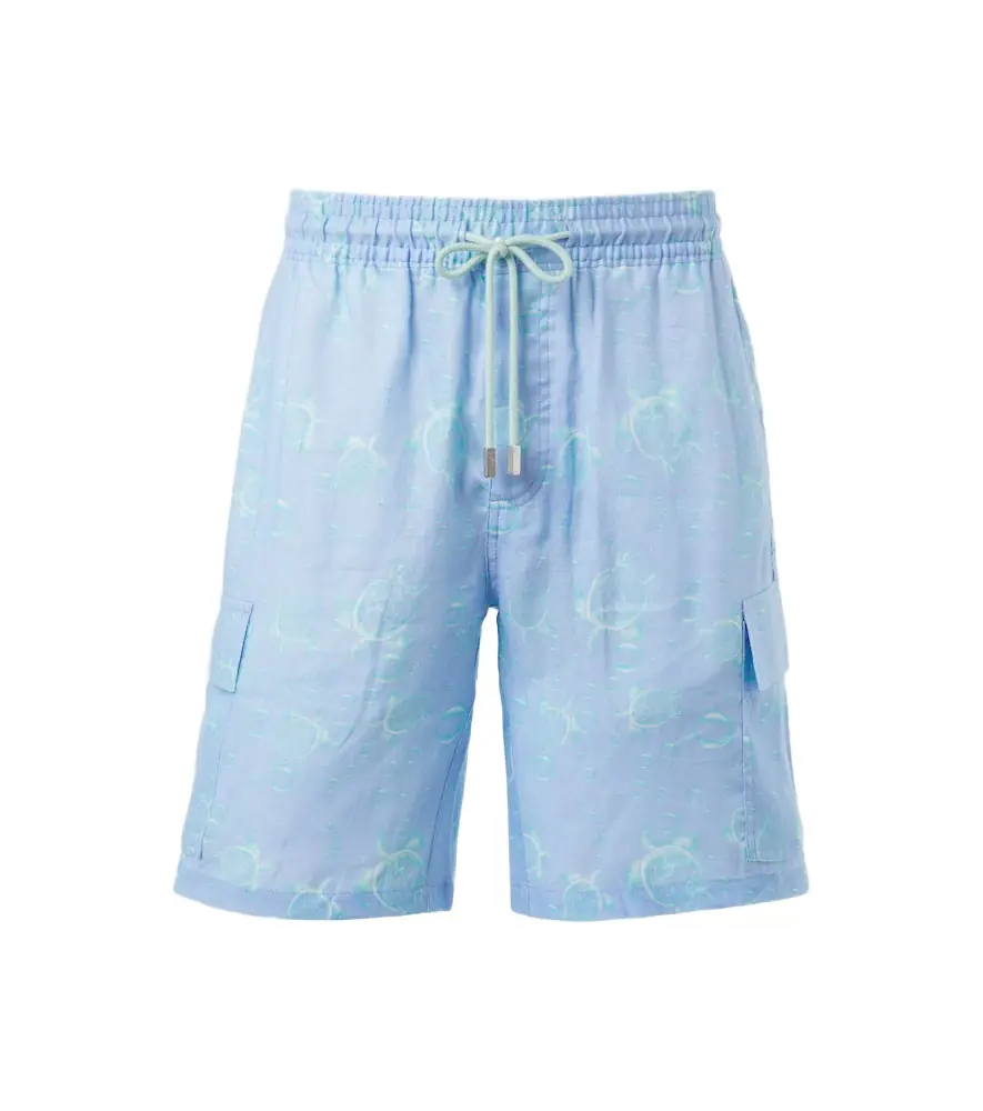 Vilebrequin Baie linen Bermuda shorts