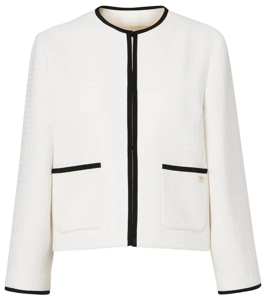 Valentino Cotton tweed jacket