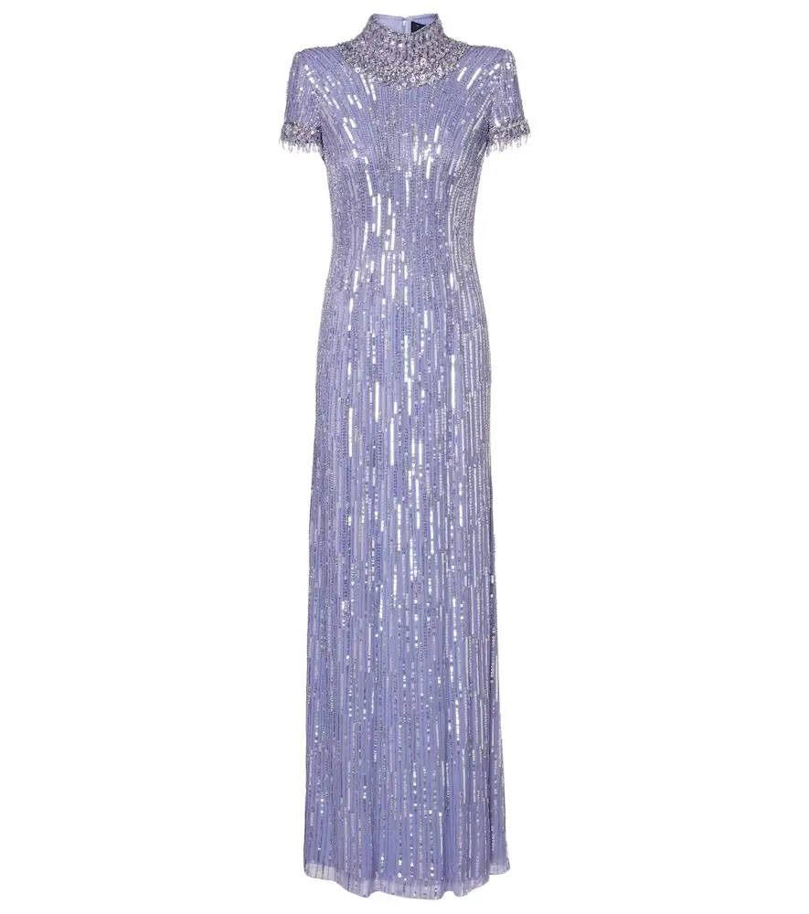 Jenny Packham Madelaine embellished gown