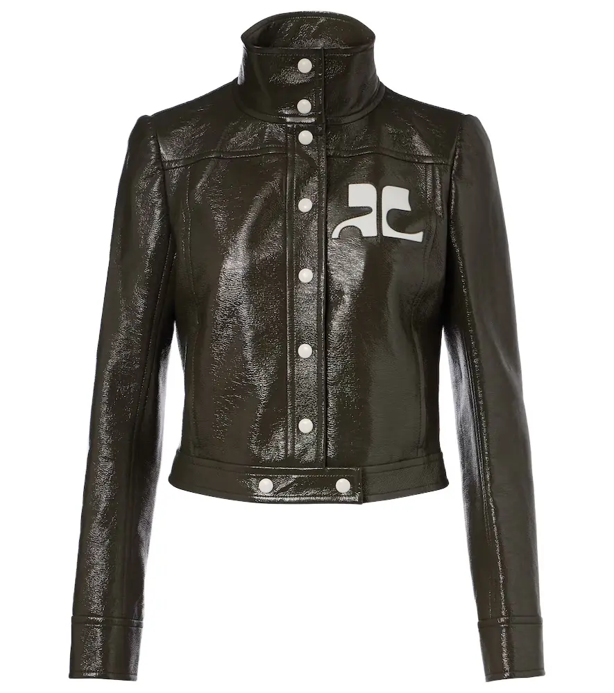 Courreges Courrèges Cotton-blend vinyl jacket