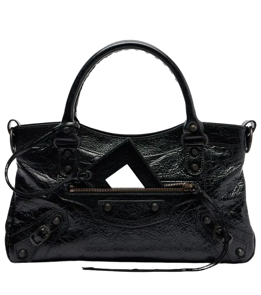 Balenciaga Le City Small leather top-handle bag