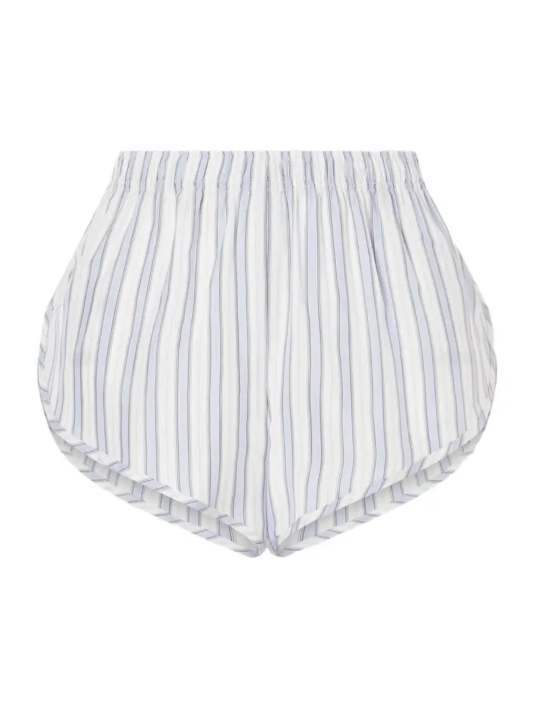 Gucci Striped Silk-satin Shorts