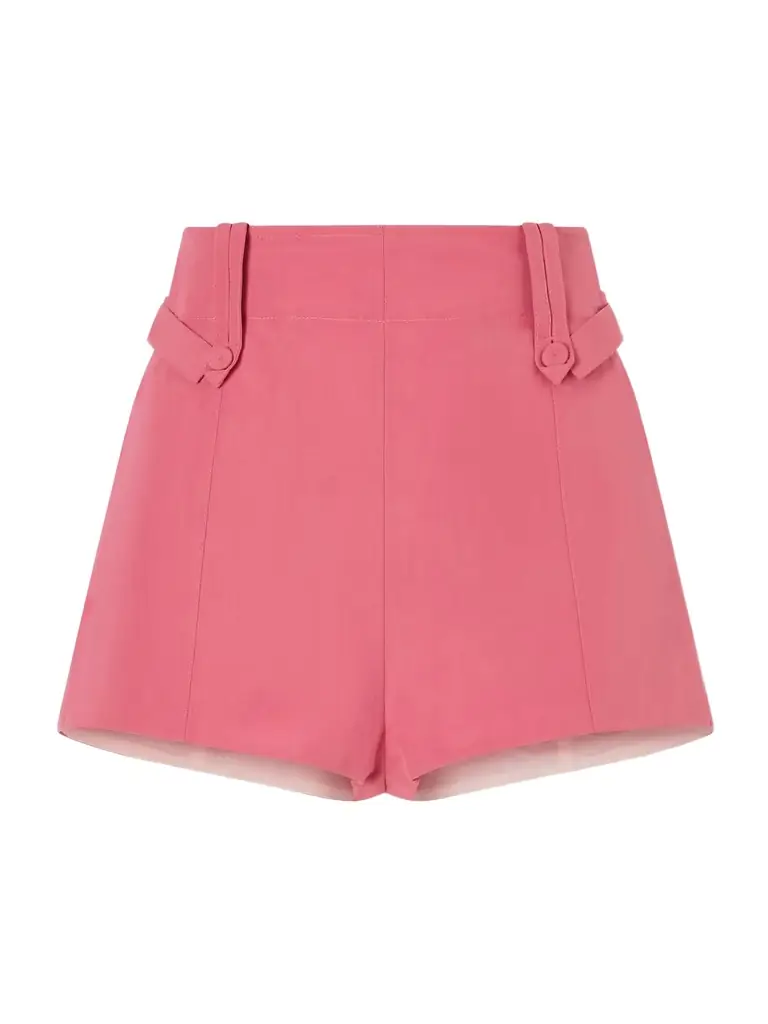 Chloé Linen And Cotton-blend Shorts