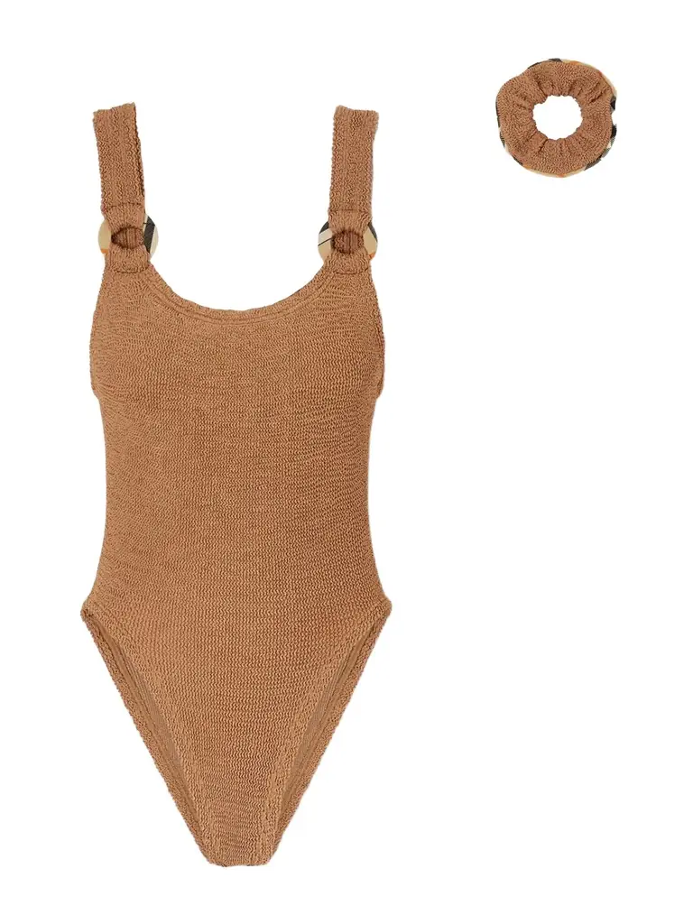 Burberry + Hunza G Domino Original Crinkle™ Swimsuit