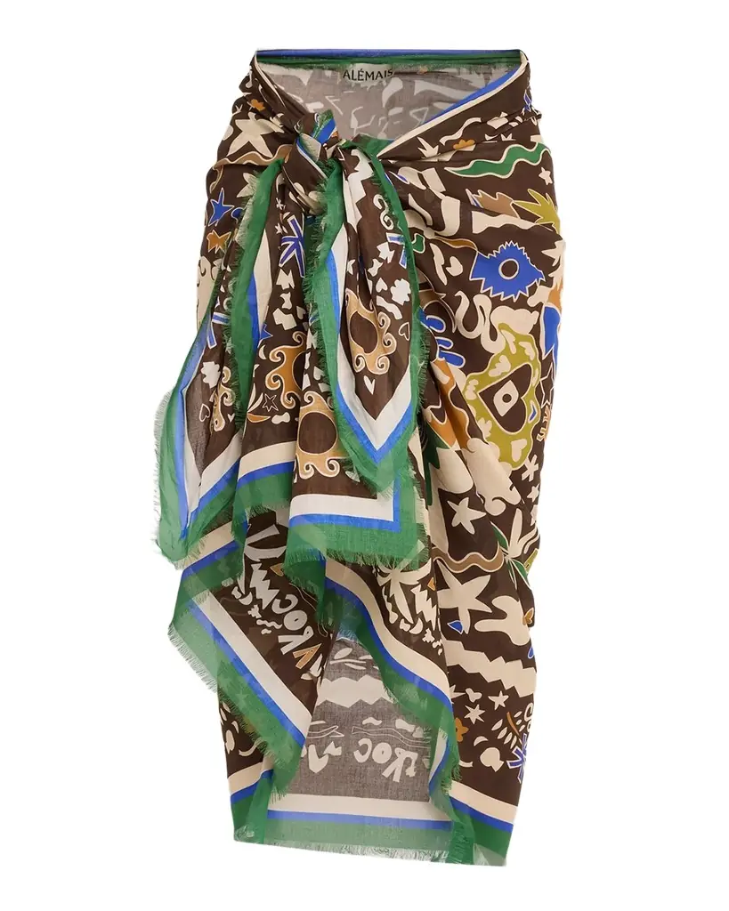 ALEMAIS Maroc Cotton Pareo Coverup