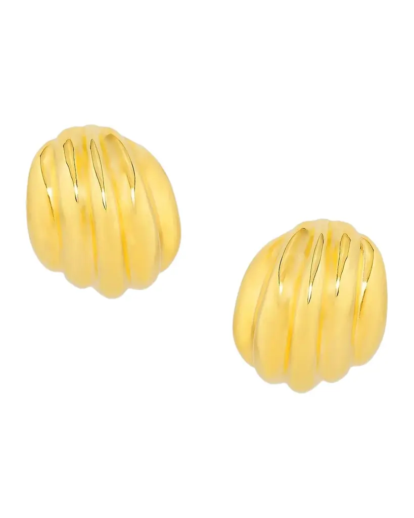 Golconda by Kenneth Jay Lane Hoop Clip Earrings