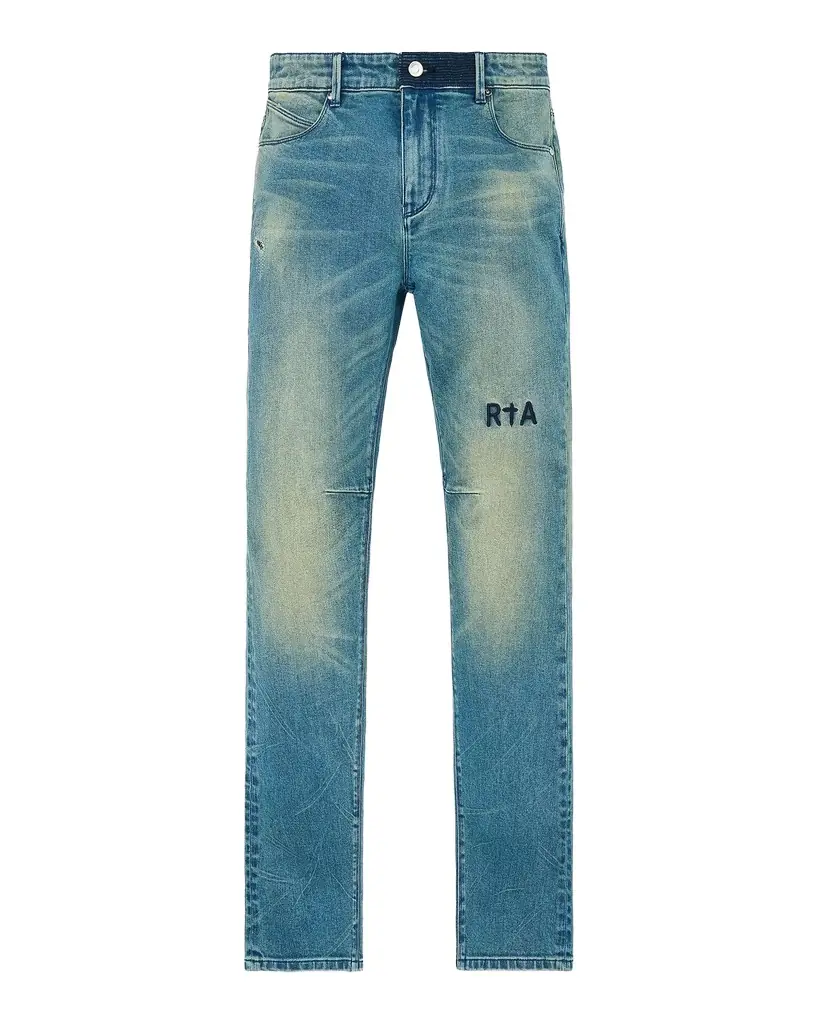 RTA Exodus D-Bryant Logo Skinny Jeans