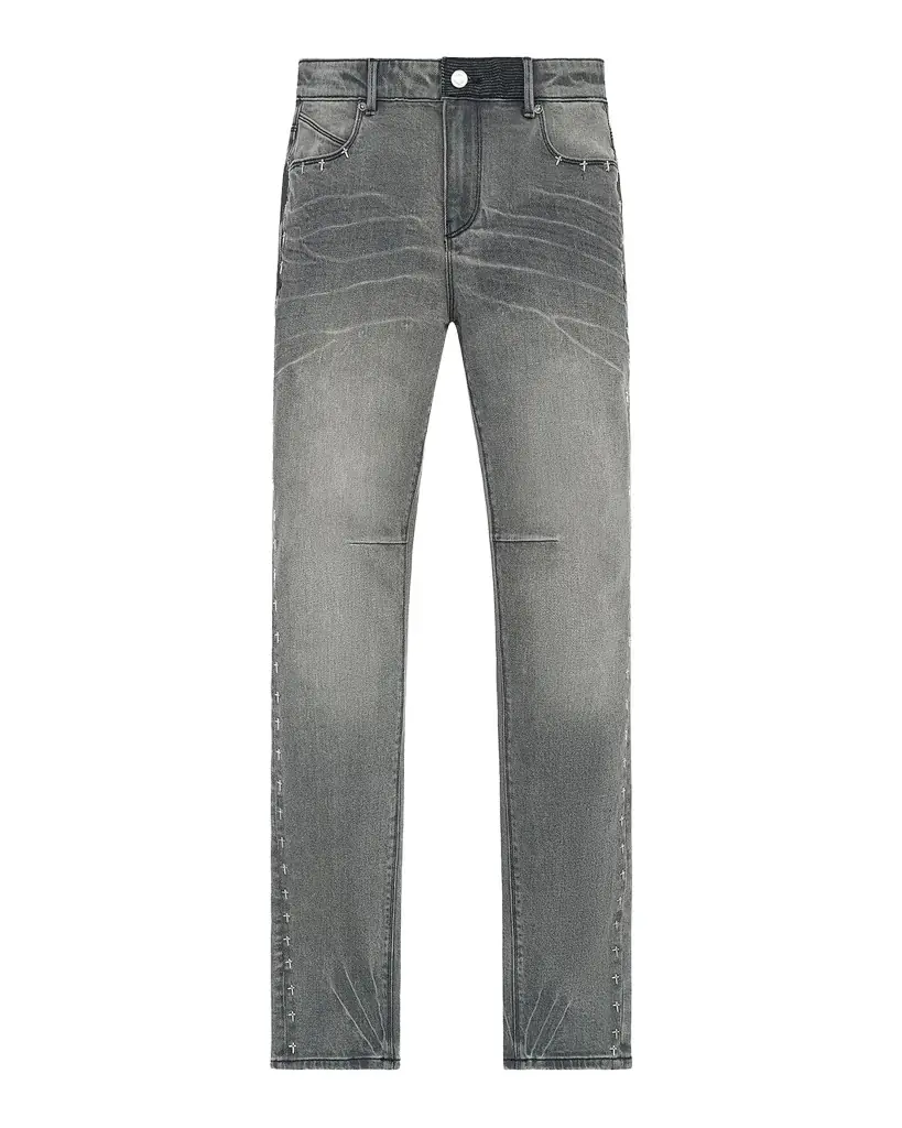 RTA Exodus Bryant Side Cross Skinny Jeans
