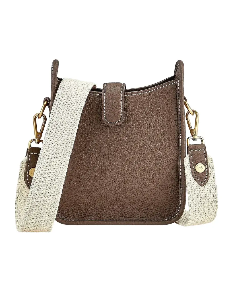 Gigi New York Ellie Pebble Leather Crossbody Bag
