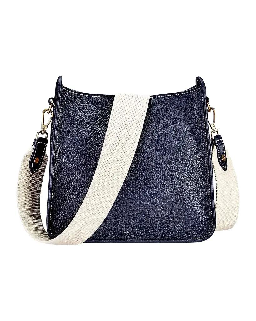 Gigi New York Elle Marching Horse Leather Crossbody Bag
