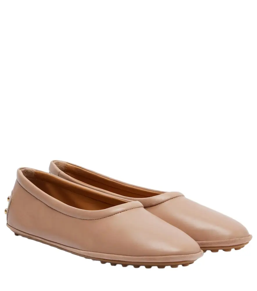 Tod's Leather ballet flats