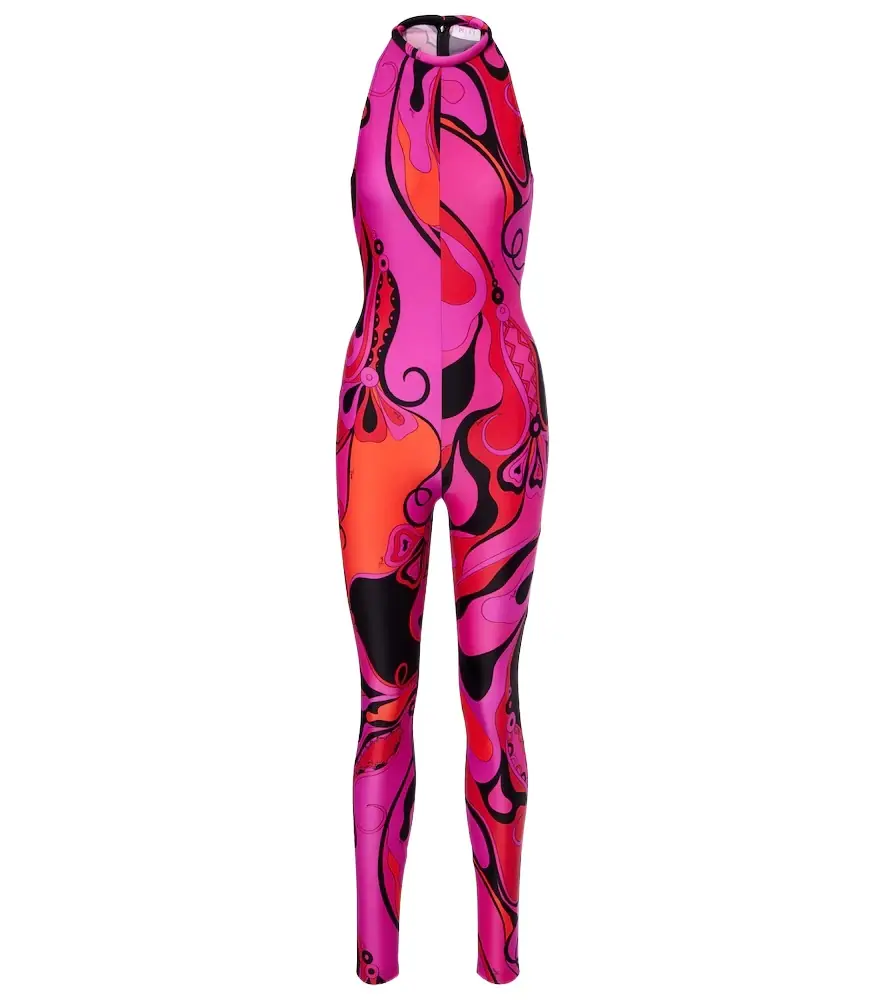 Pucci Orchidee halterneck jumpsuit