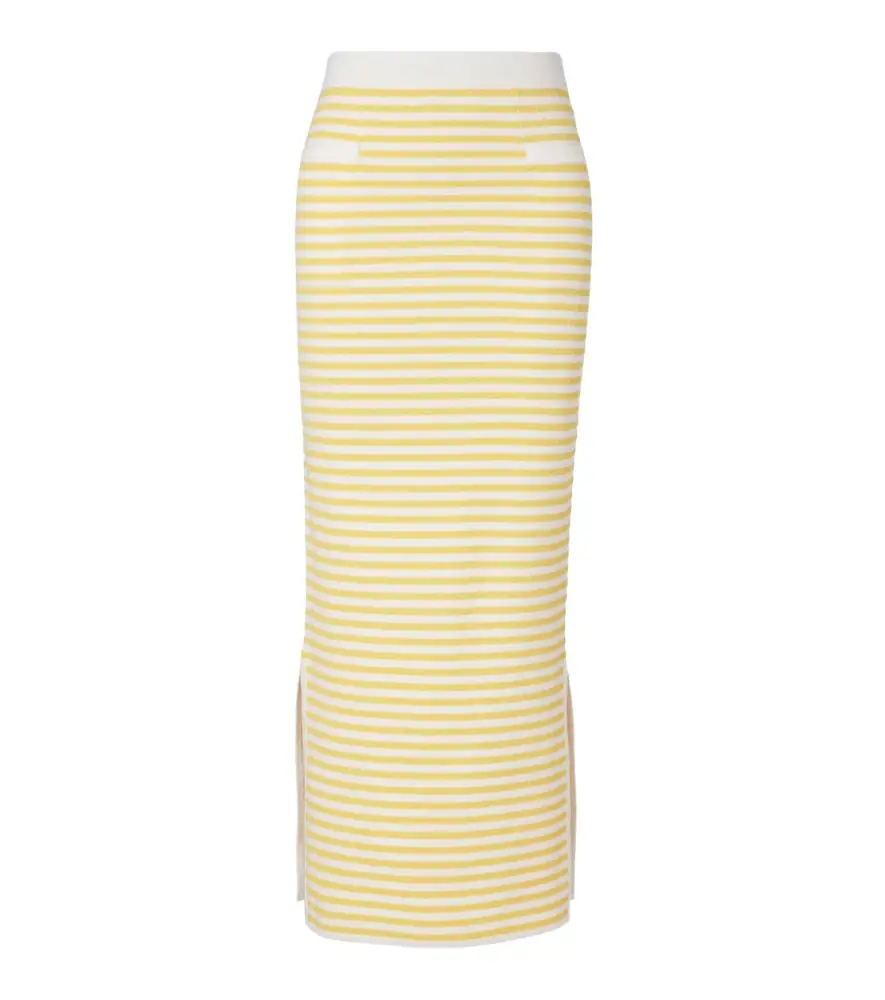 Posse Ari striped pencil skirt