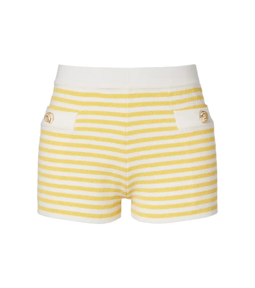 Posse Millie striped shorts