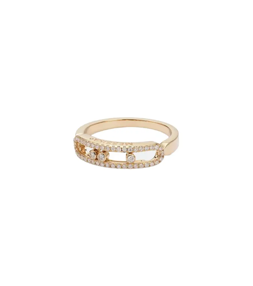 Messika Baby Move 18kt gold ring with diamonds