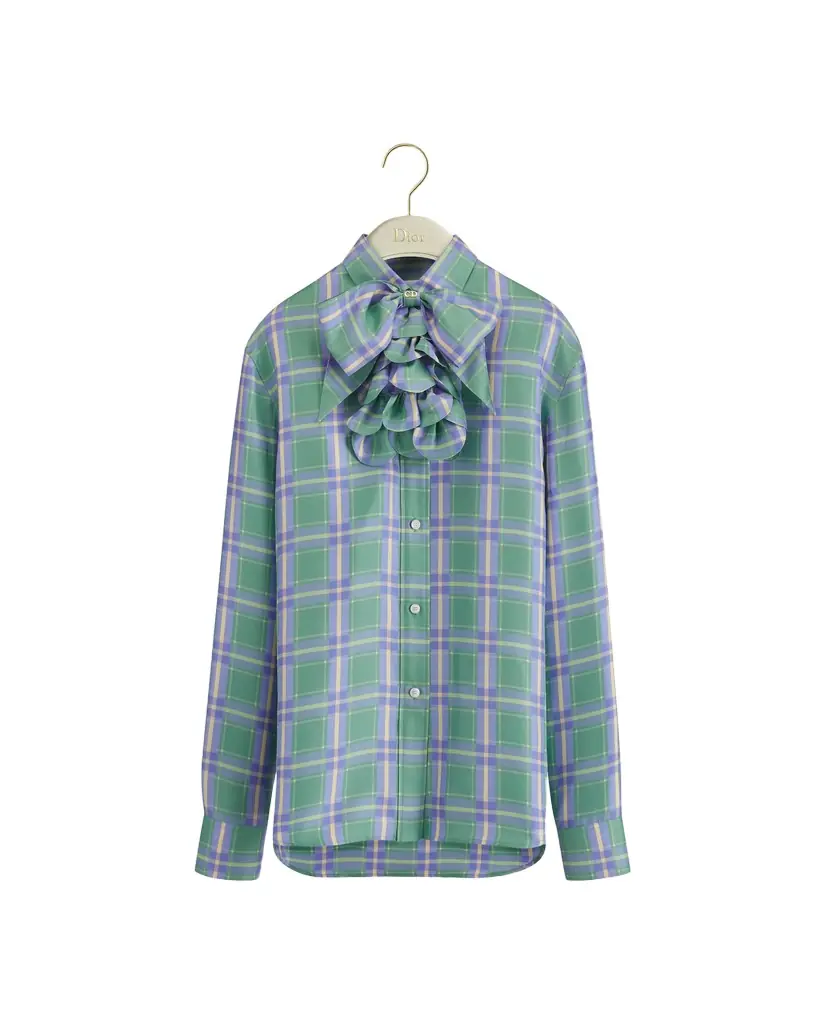 Dior Blouse with Removable Bow