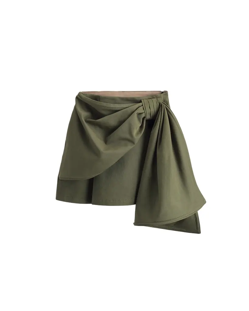 Dior Draped Miniskirt
