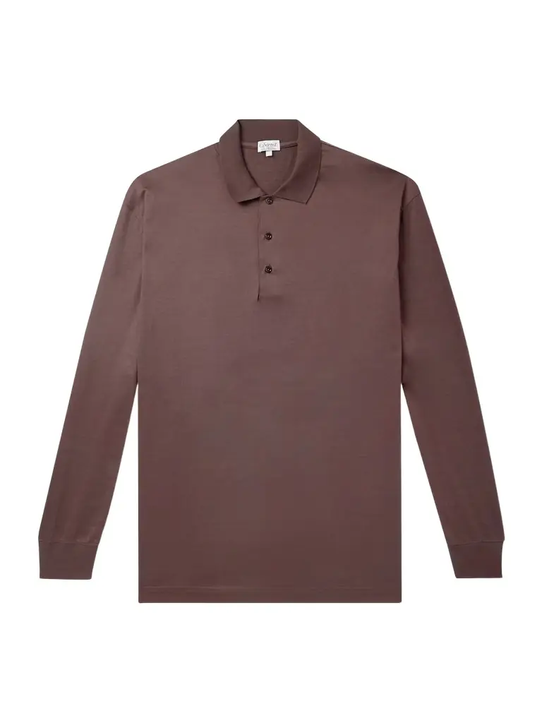 Charvet Cotton-Sateen Polo Shirt - Men