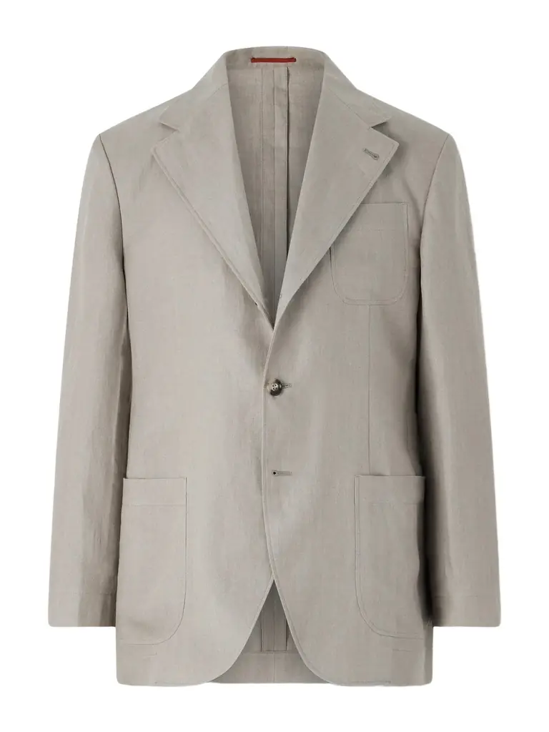 Brunello Cucinelli Linen-Twill Suit Jacket - Men