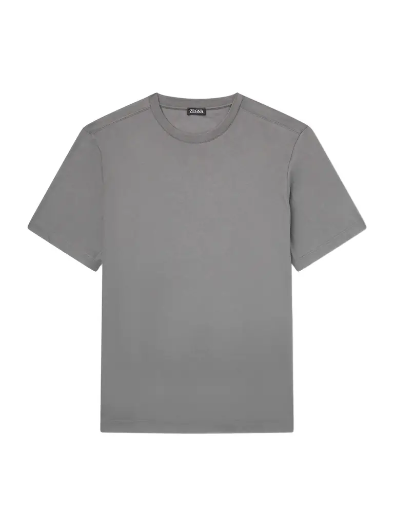 Zegna Cotton-Jersey T-Shirt - Men