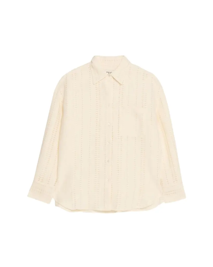 TWP Big Joe Linen Button-Front Shirt