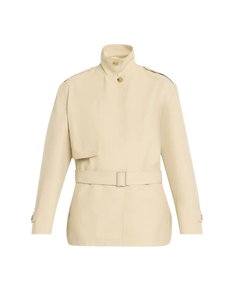 Vince Cotton-Blend Short Jacket