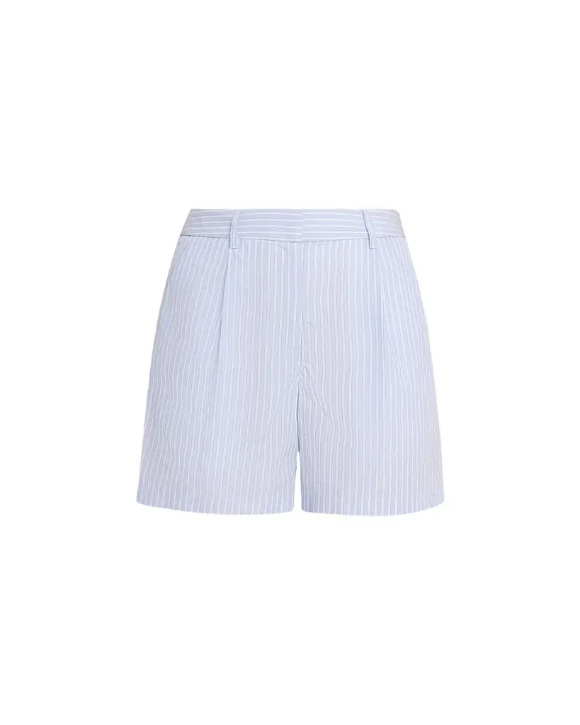 TWP Henry St Shorts in Spaced Shirt Striping