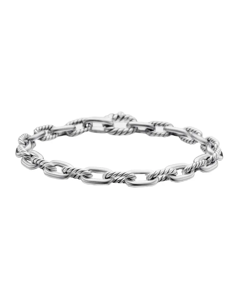 David Yurman DY Madison Chain Bracelet in Silver, 5.5mm