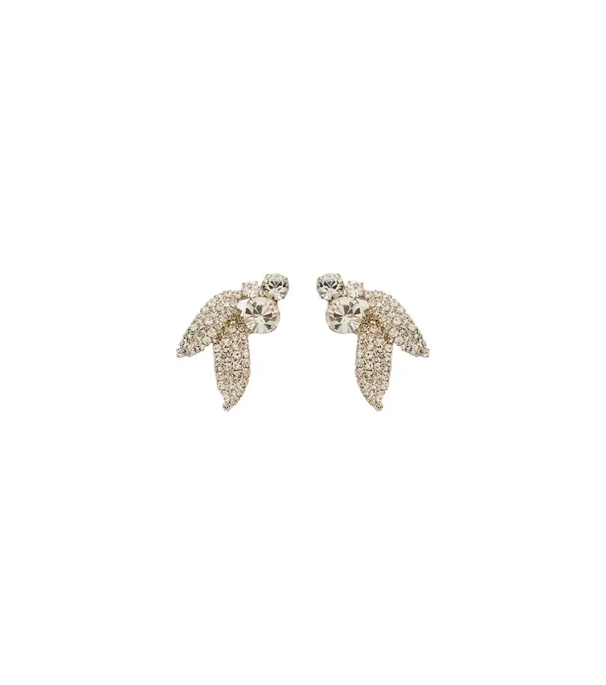 Jennifer Behr Alvara crystal-embellished earrings