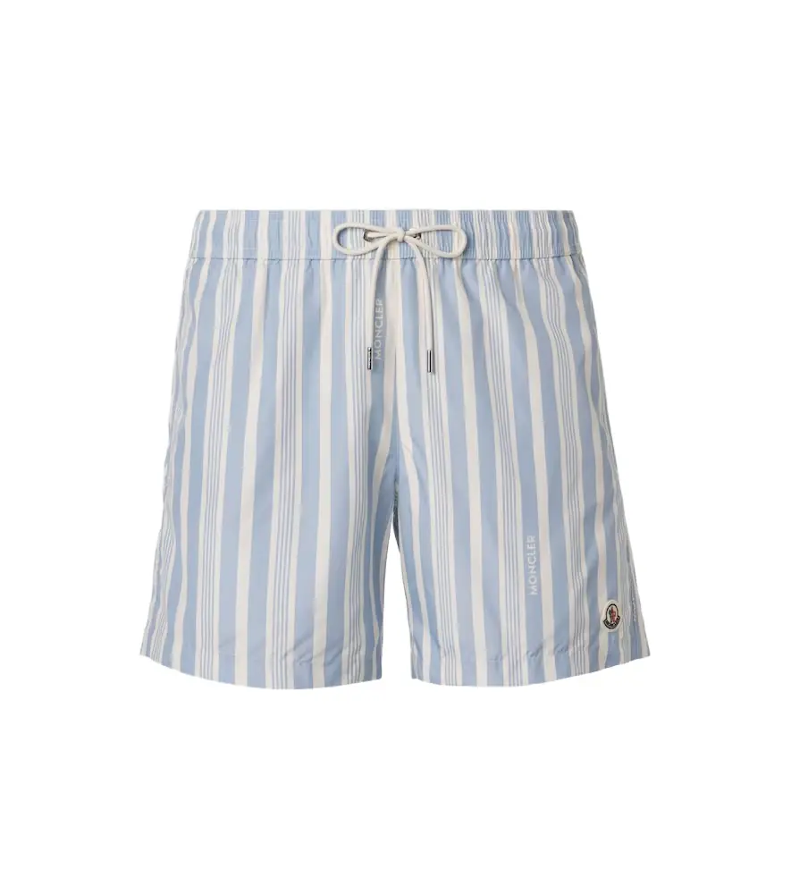 Moncler Archivio striped swim trunks
