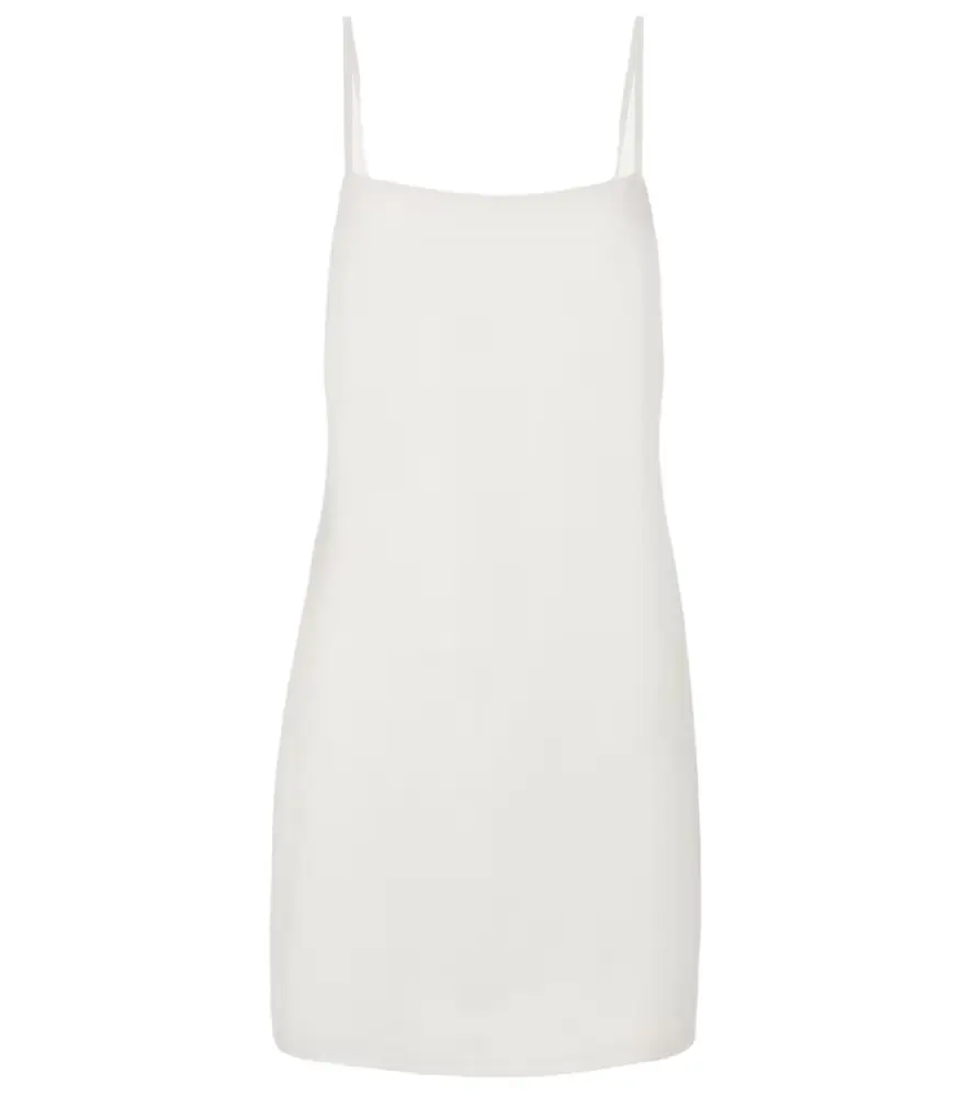 Asceno Geneva linen minidress