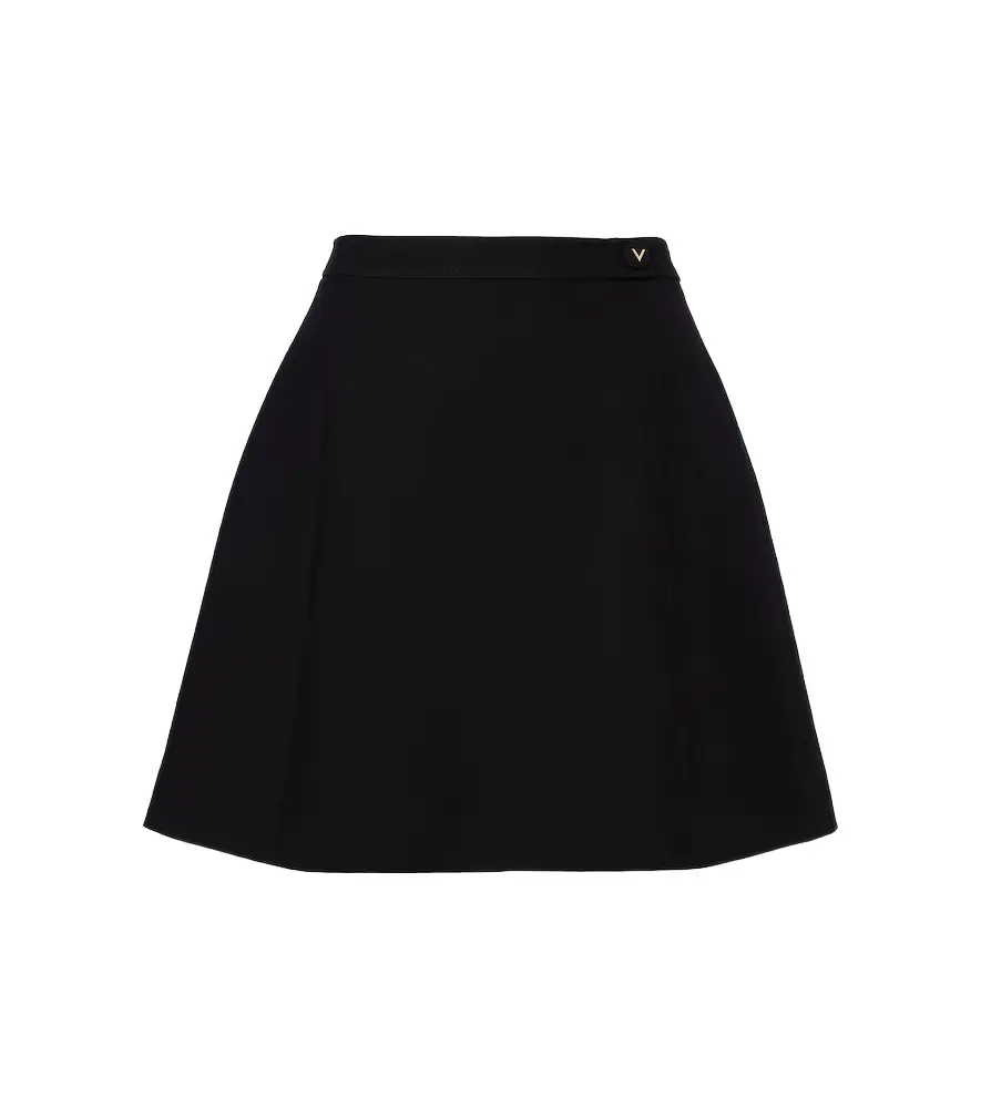 Valentino Crepe Couture miniskirt