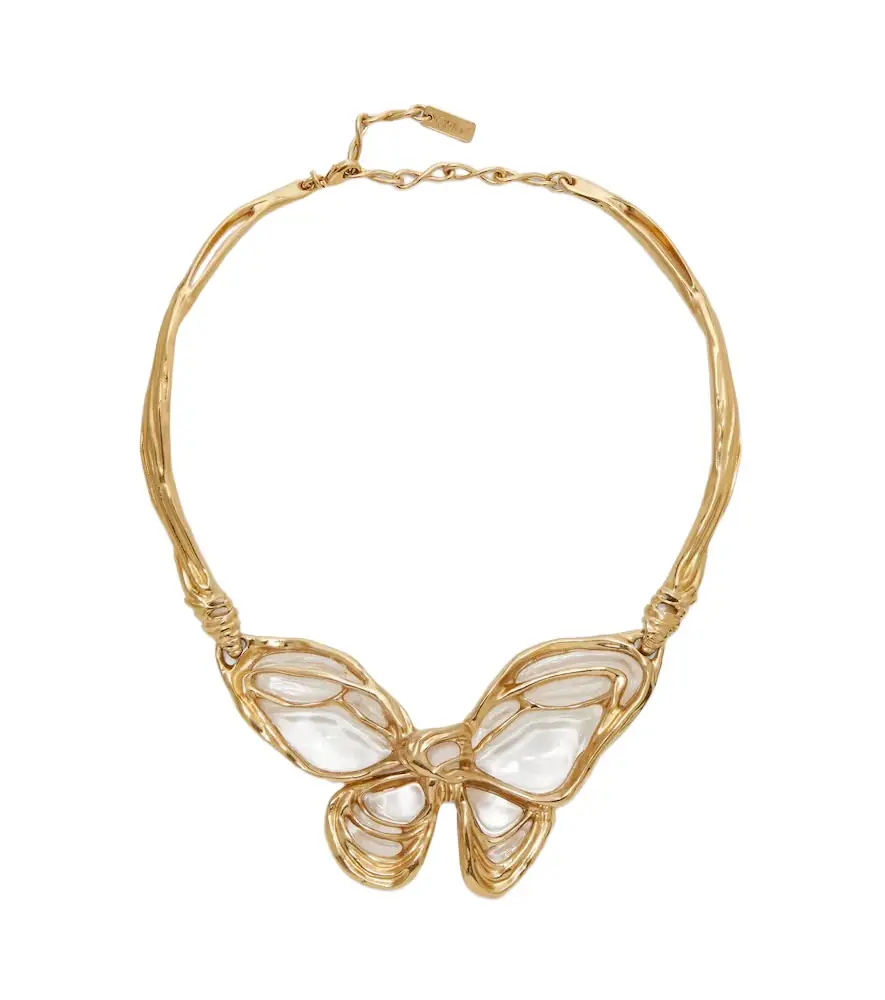 Chloe Chloé Chloé Butterfly pendant necklace
