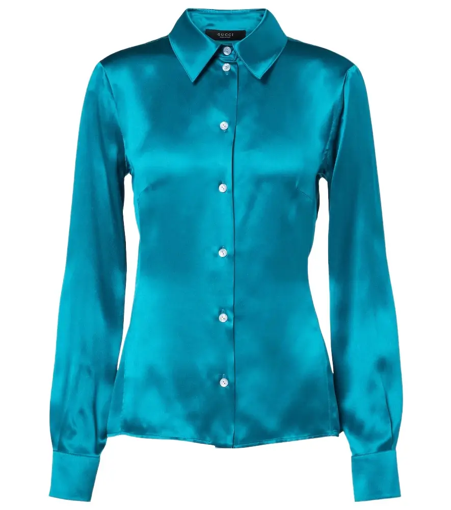 Gucci Silk satin shirt