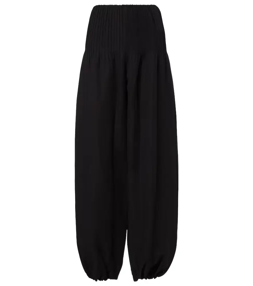 Vince Cotton, rayon, and linen balloon pants