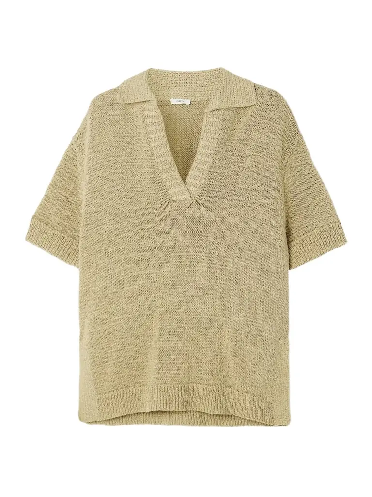 Joseph Rian Knitted Polo Shirt