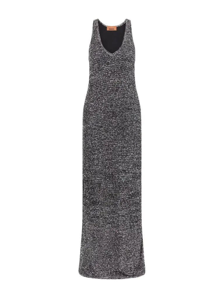 Missoni Embellished Mesh Maxi Dress