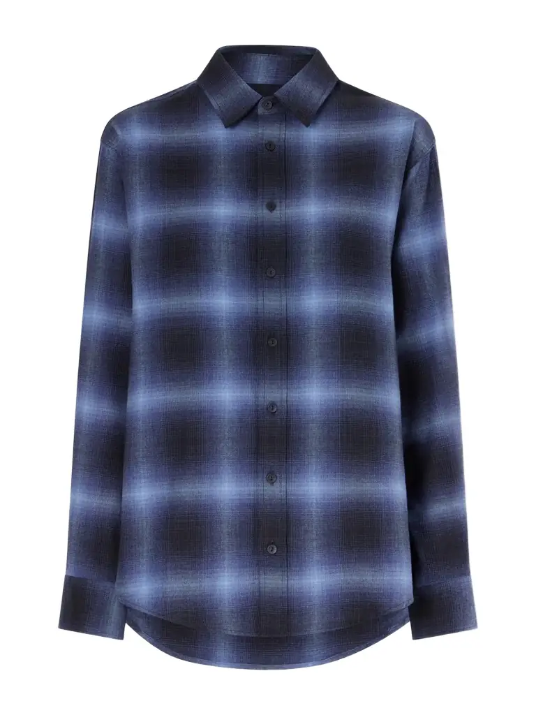 Matteau Checked Cotton-flannel Shirt