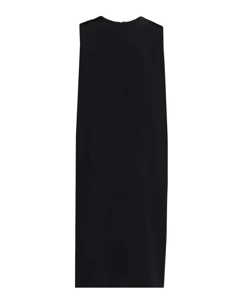 THE ROW Mirna Sleeveless Midi Dress with Pockets